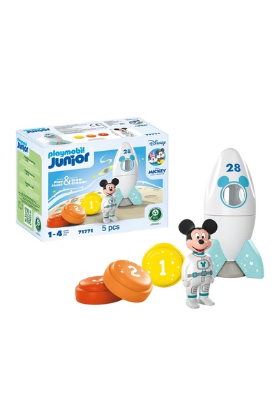 Playmobil JUNIOR & DISNEY AVENTURĂ ÎN SPAȚIU MICKEY MOUSE + RACETĂ 71771
