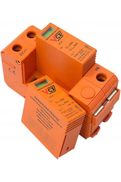 vcx Protector la supratensiune AC C T2 2P BBJ