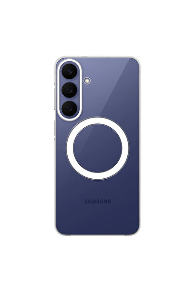 Samsung Galaxy S26 FE Şeffaf Magnet Kılıf