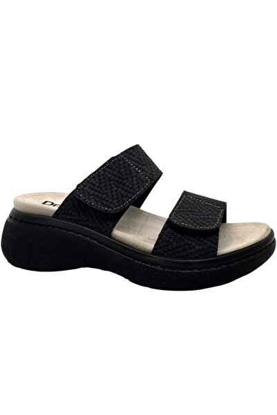 Dr. Feet Παντόφλες Dr Feet 21012 μαύρες (Γυναικείες)