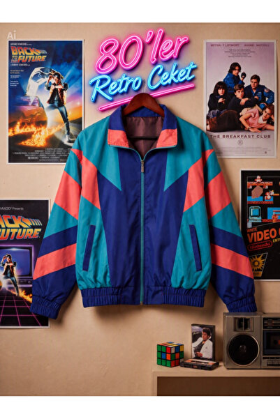 Şeker Portakalım Women's - Men's 80's Retro Jacket