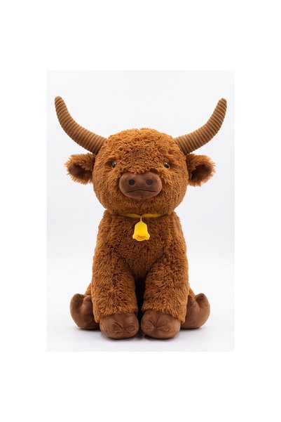 Feyza Oyuncak Büyük Boy Peluş Boğa Oyuncak 90cm. | 3+ Yaş | 1 Adet | Duygusal...