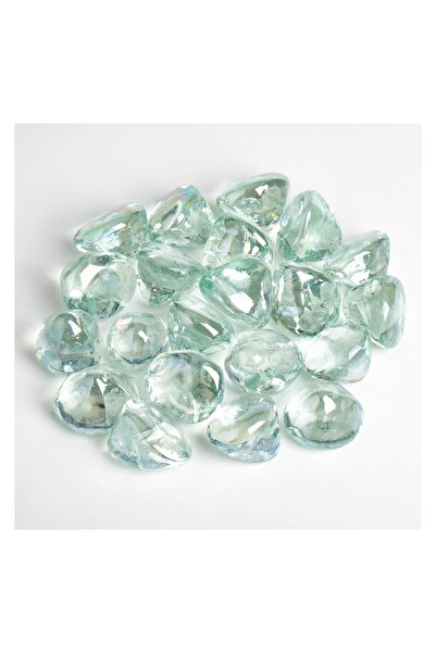 OEM Pietre Decorative Lucioase din Sticla Transparenta 340g – pentru servire ...