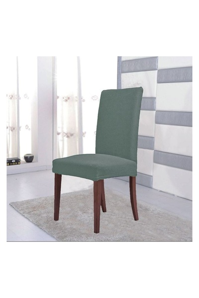 OEM Husă elastică scaun verde mentă cu relief – aspect proaspăt pentru scaune...