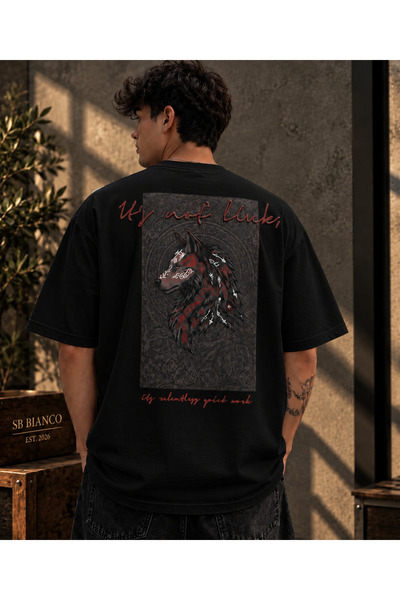 SB BİANCO Wolf Heritage Bozkurt Turkish Warrior Runic Symbol and Companion Ba...