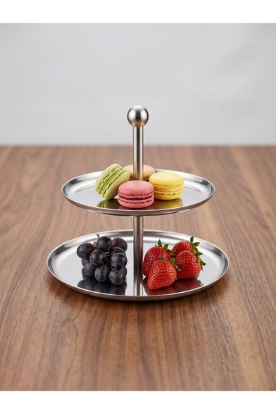 Maglor Premium 2-Piece Presentation Set - Luxury Double-Layer Stand and Standing Presentation Plate