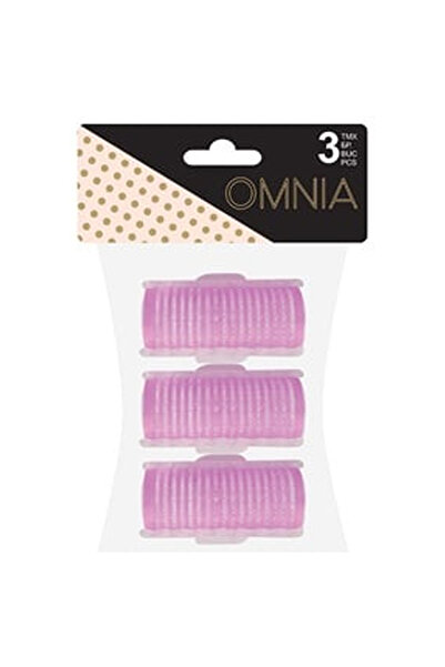 OEM Bigudiuri cu Scai & Clama Lila 6cm - 3buc