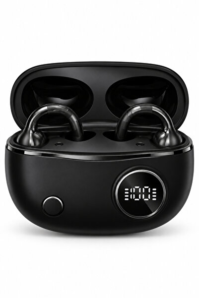 Weskam YXG-10 Klipsli Bluetooth Kulaklık Açık Kulak Tasarım Mikrofonlu Dijita...