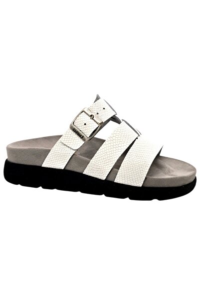 Dr. Feet Παντόφλες Dr Feet 16030 ιβουάρ λευκό (Γυναικείες)