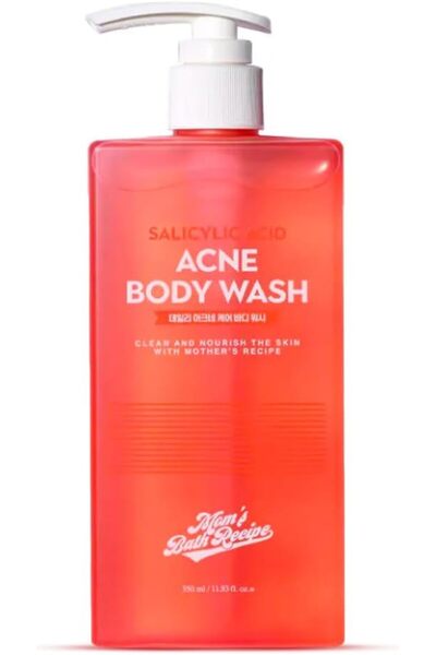 MOM'S RECIPE Mom's Bath Recipe Salicylic Acid Acne Body Wash - 350ml - Deep C...