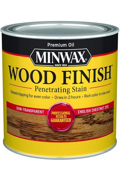 Minwax صبغة خشب نفاذة ذات أساس زيتي بلون خشب الأبنوس 1/2 نقطة 22718
