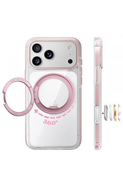 TORRAS MagSafe Case for Apple iPhone 18 Pro / 17 Pro, Torras, Ostand O3 Light...