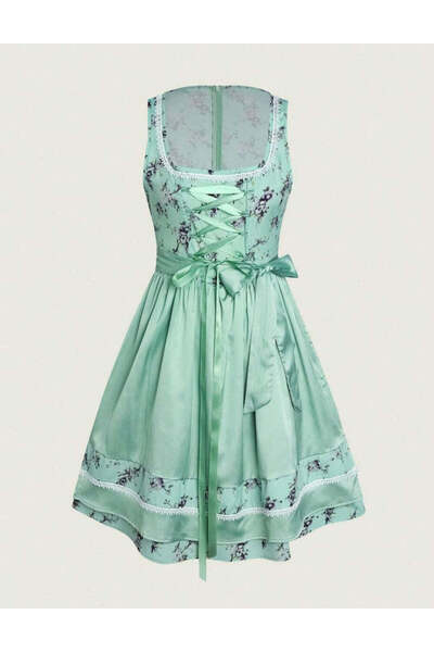 Sheya Rochie mini, verde