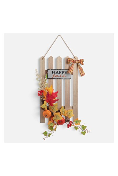 OEM Decorațiune Suspendabila din Lemn cu Dovleci 27x50cm – accent decorativ p...