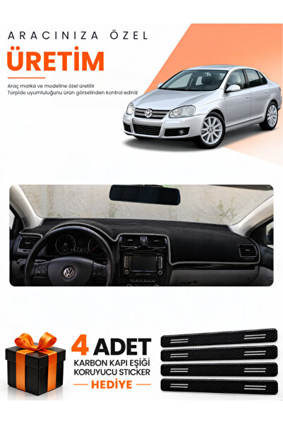 e-biz Volkswagen Jetta (2007-2011) Compatible Dashboard Protection Cover Auto...