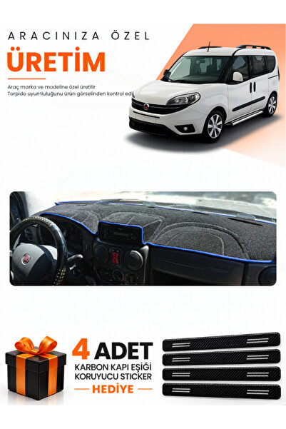 e-biz Fi̇at Doblo (2007-2015) Airbag Compatible Small Screen Compatible Torpe...
