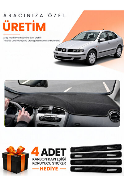 e-biz غطاء حماية توربيدو متوافق مع سيارة SEAT TOLEDO (2005-2013) - أسود - SE008