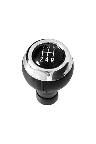 M MODECAR MINI R56 05-13 Nucă schimbător de viteze cromată cu 5 trepte