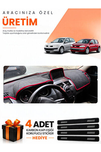 e-biz Renault Megane 2 Large Screen (2002-2009) Compatible Dashboard Protecti...