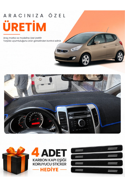 e-biz Kia Venga (2009-2011) Compatible Torpedo Protection Cover Auto Cover - ...