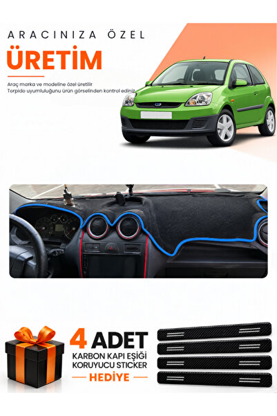 e-biz Ford Fi̇esta Type 1 (2002-2009) Compatible Torpedo Protection Cover Aut...