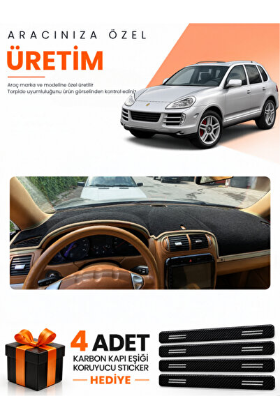 e-biz Porsche Cayenne (2002-2010) Compatible Dashboard Protection Cover Auto ...