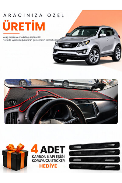 e-biz Kia Sportage (2010-2016) Compatible Torpedo Protection Cover Auto Cover...