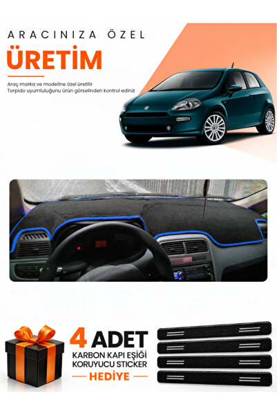 e-biz Fiat Punto Grande (2005-2018) Compatible Dashboard Protection Cover Aut...