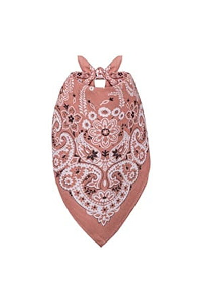 OEM Bandana Esarfa din Bumbac Nude Paisley 54x54cm