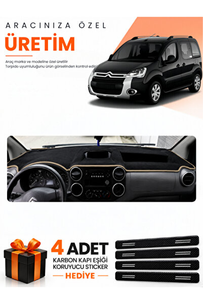 e-biz Citroen Berlingo B9 Kpksiz Ekr (2008-2017) Compatible Dashboard Protect...