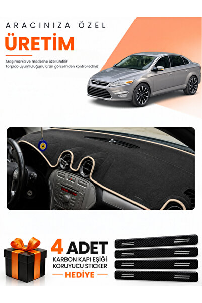 e-biz Ford Mondeo Mk4 (2008-2014) Compatible Dashboard Protection Cover Auto ...
