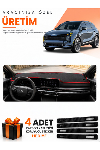 e-biz Kia Sportage (2025-Later) Compatible Torpedo Protection Cover Auto Cove...