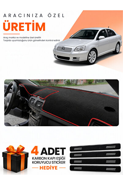 e-biz Toyota Avensis Screenless T250 (2003-2008) Compatible Torpedo Protectio...