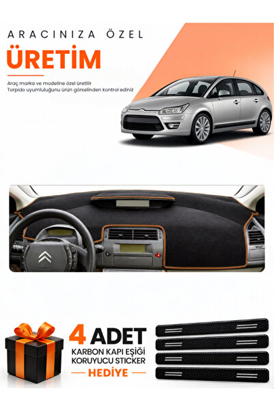 e-biz Citroen C4 (2004-2009) Compatible Dashboard Protection Cover Auto Cover...