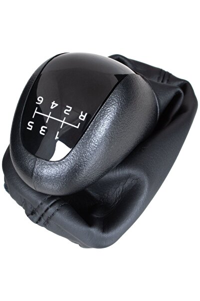M MODECAR Mercedes W203 Clasa C 00-07 Nucă schimbător de viteze NEAGRĂ + manș...