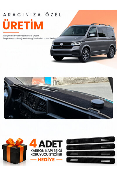 e-biz Volkswagen Transporter T7 (2021-2024) Compatible Dashboard Protection C...