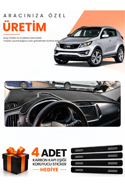 e-biz Kia Sportage (2010-2016) Compatible Dashboard Protection Cover Auto Cov...