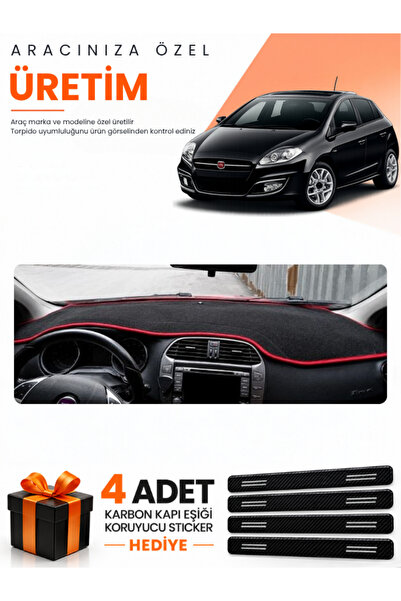 e-biz Fiat Bravo (2007-2014) Compatible Dashboard Protection Cover Auto Cover...