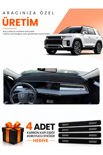 e-biz Ssangyong Kgm Torres (2023-2026) Compatible Torpedo Protection Cover Au...