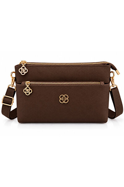Dadacuq Women's Three-Compartment Faux Leather Stylish Handbag and Shoulder B...