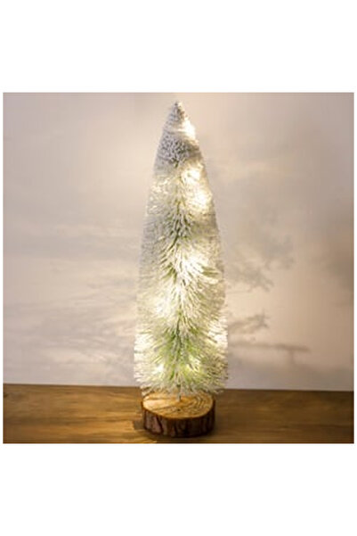 OEM Brad Decorativ de Craciun Verde Nins cu LED 42cm