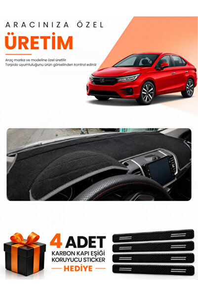 e-biz Honda City (2020-2024) Compatible Dashboard Protection Cover Auto Cover...