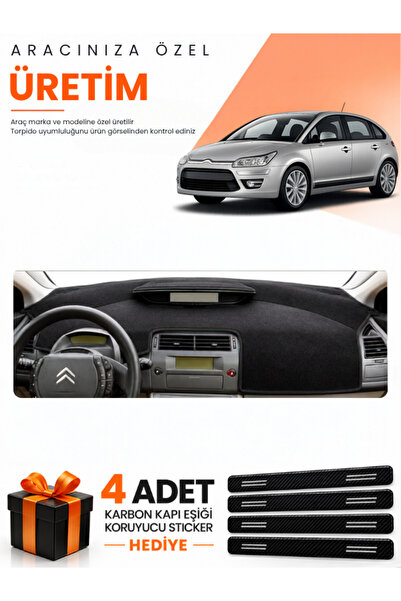 e-biz Citroen C4 (2004-2009) Compatible Dashboard Protection Cover Auto Cover...