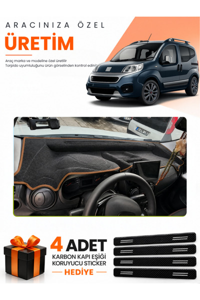 e-biz Fi̇at Fi̇ori̇no Fully Closed (2007-2026) Compatible Torpedo Protection ...