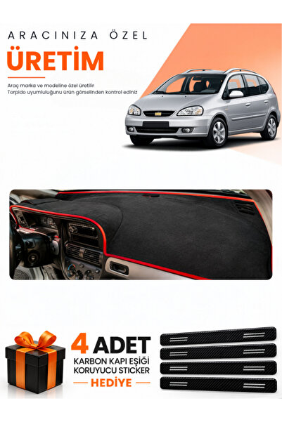 e-biz Chevrolet Rezzo (2000-2011) Compatible Dashboard Protection Cover Auto ...