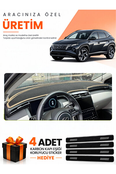 e-biz Hyundai Tucson (2021-2024) Compatible Dashboard Protection Cover Auto C...