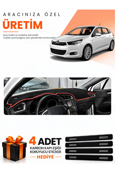 e-biz Citroen C4 (2011-2020) Compatible Dashboard Protection Cover Auto Cover...