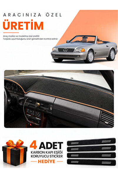 e-biz Mercedes R129 (1989-2001) Compatible Dashboard Protection Cover Auto Co...