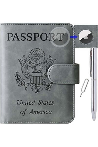 GENERAL LOHASLIFE Passport and Vaccine Card Holder Combo Passport Holder Cove...