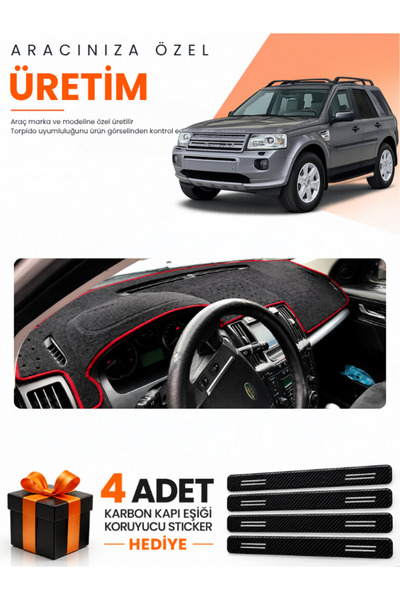 e-biz Land Rover Freelander (2006-2014) Compatible Dashboard Protection Cover...